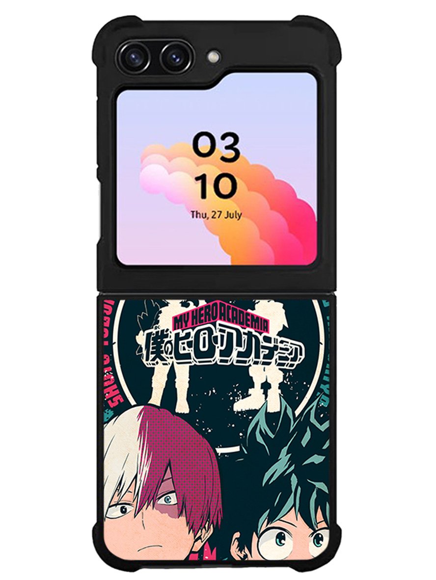 My Hero Academia Deku X Todoroki Samsung Galaxy Z Flip 5 5G 2023 Case OV3201