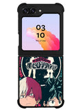My Hero Academia Deku X Todoroki Samsung Galaxy Z Flip 5 5G 2023 Case OV3201