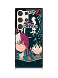 My Hero Academia Deku X Todoroki Samsung Galaxy S25 Ultra 5G Case QC3201