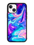 Neon Paint Mixture iPhone 14 Plus Case QC3148