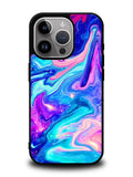 Neon Paint Mixture iPhone 16 Pro Max Case OV3148