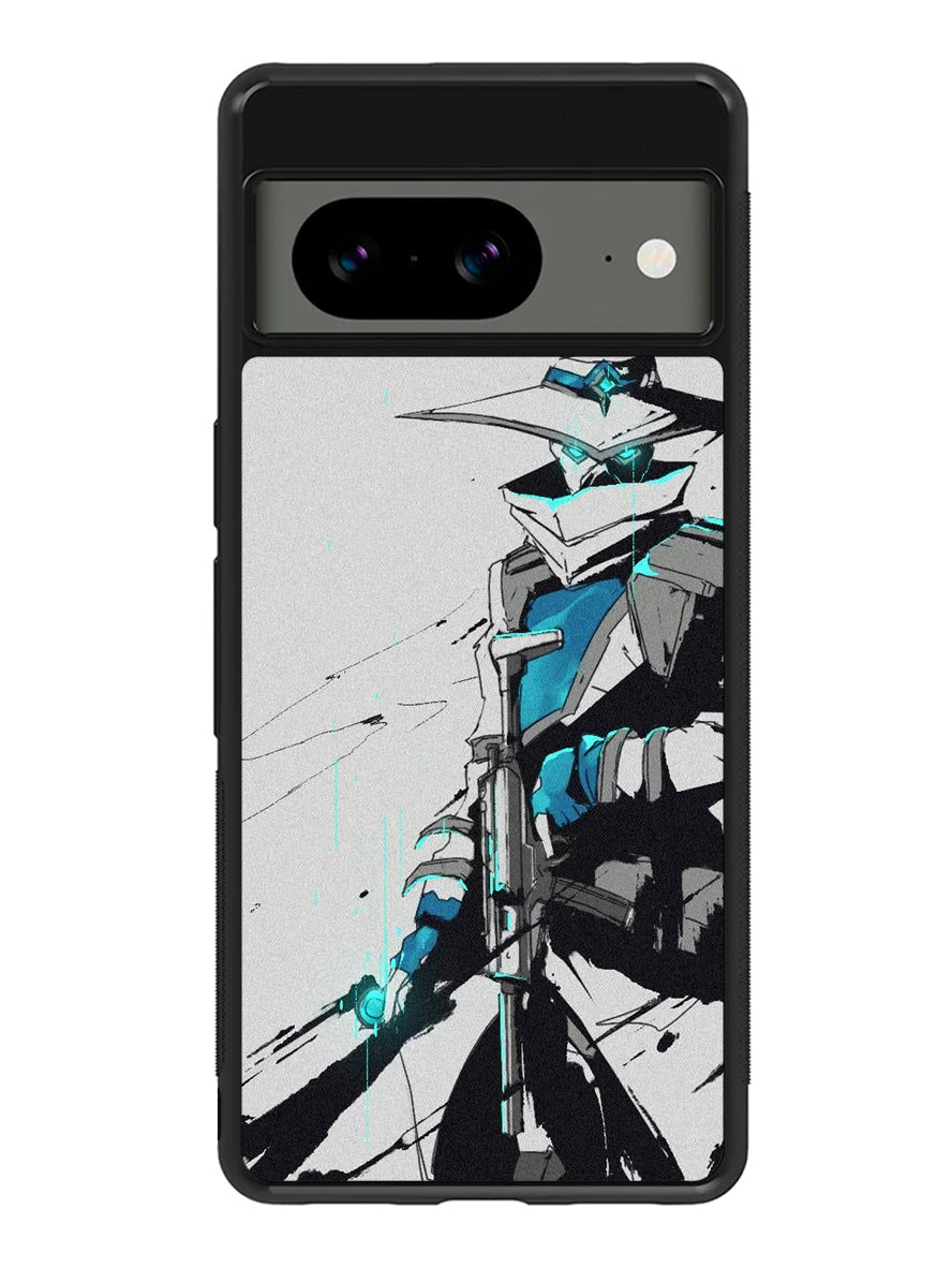 valorant cypher Google Pixel 8A Case QC2118