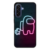 among us neon Samsung Galaxy A17 Case QC7408