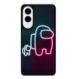among us neon Samsung Galaxy S25 Edge 5G Case OV7408