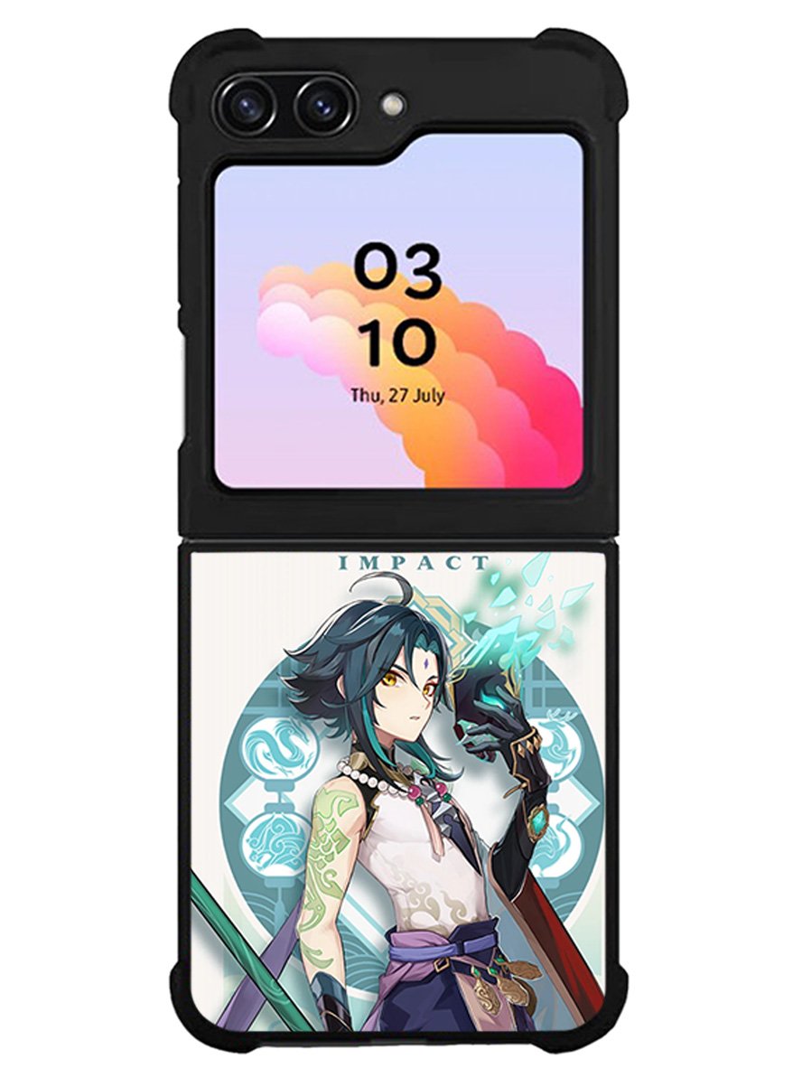 hero genshin impact Samsung Galaxy Z Flip 5 5G 2023 Case OV5191