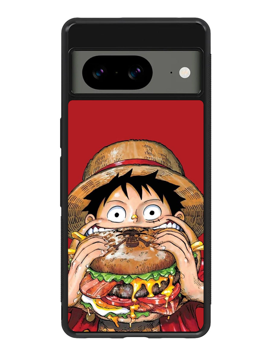 monkey d luffy hungry Google Pixel 8 Case QC3215