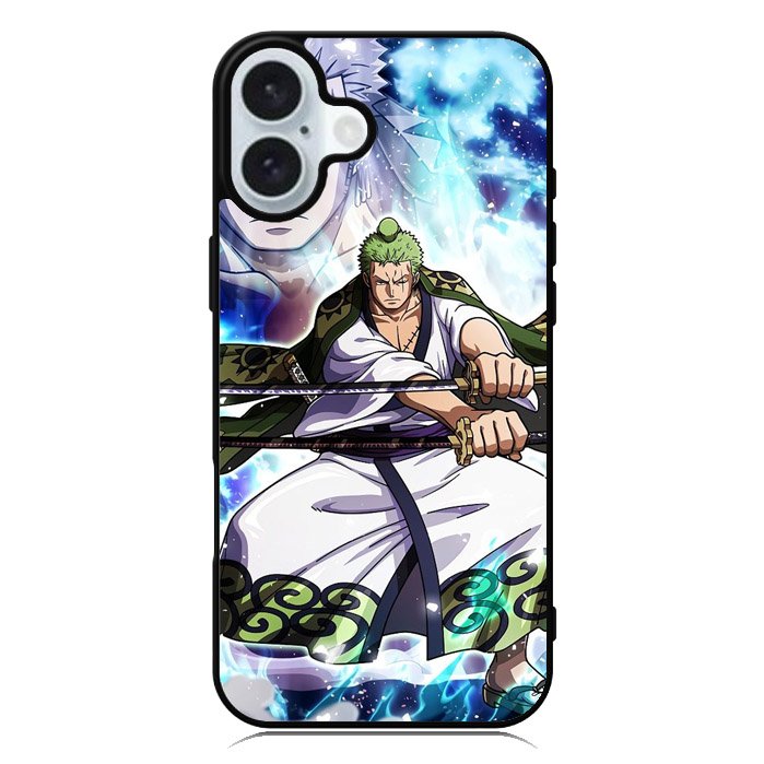 One Piece roronoa zoro wano iPhone 16 Case QC2943