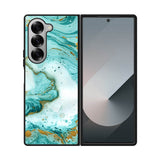 marble watercolor Samsung Galaxy Z Fold 7 5G Case QC3395