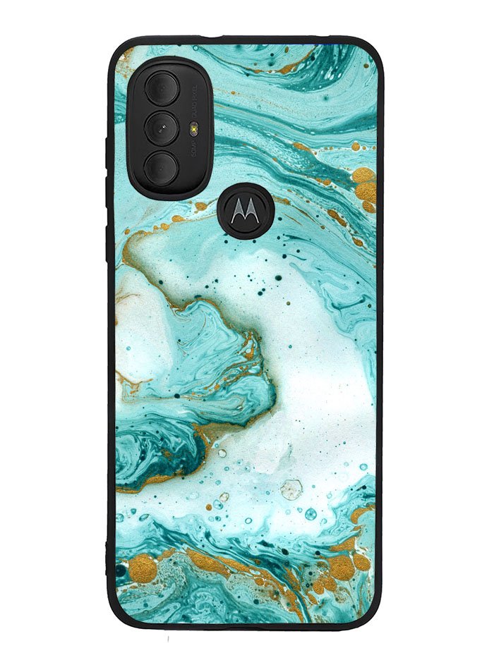 marble watercolor Motorola Moto G Pure 2021 , Moto G Power 2022 Case OV3395