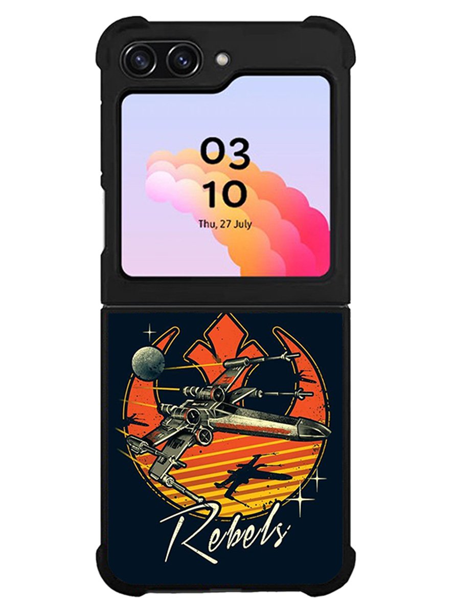 star wars retro Samsung Galaxy Z Flip 5 5G 2023 Case OV2398