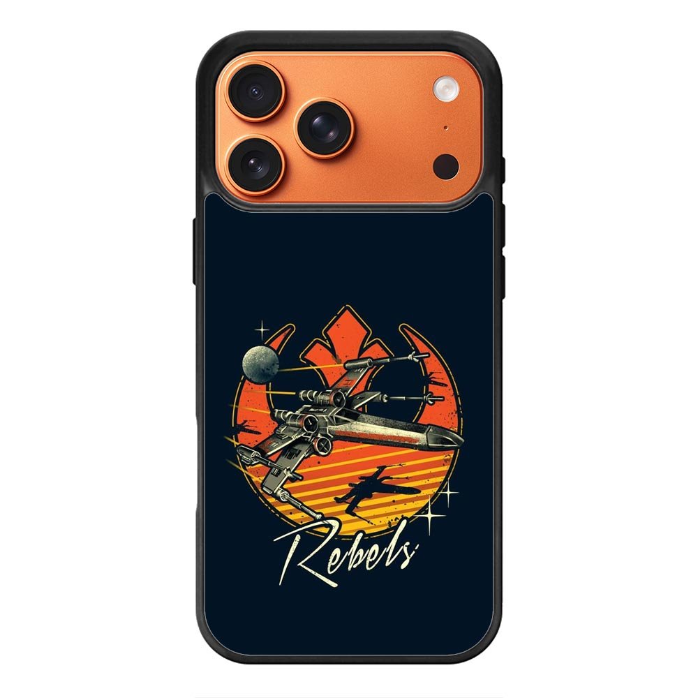 star wars retro iPhone 17 Pro Max Case QC2398