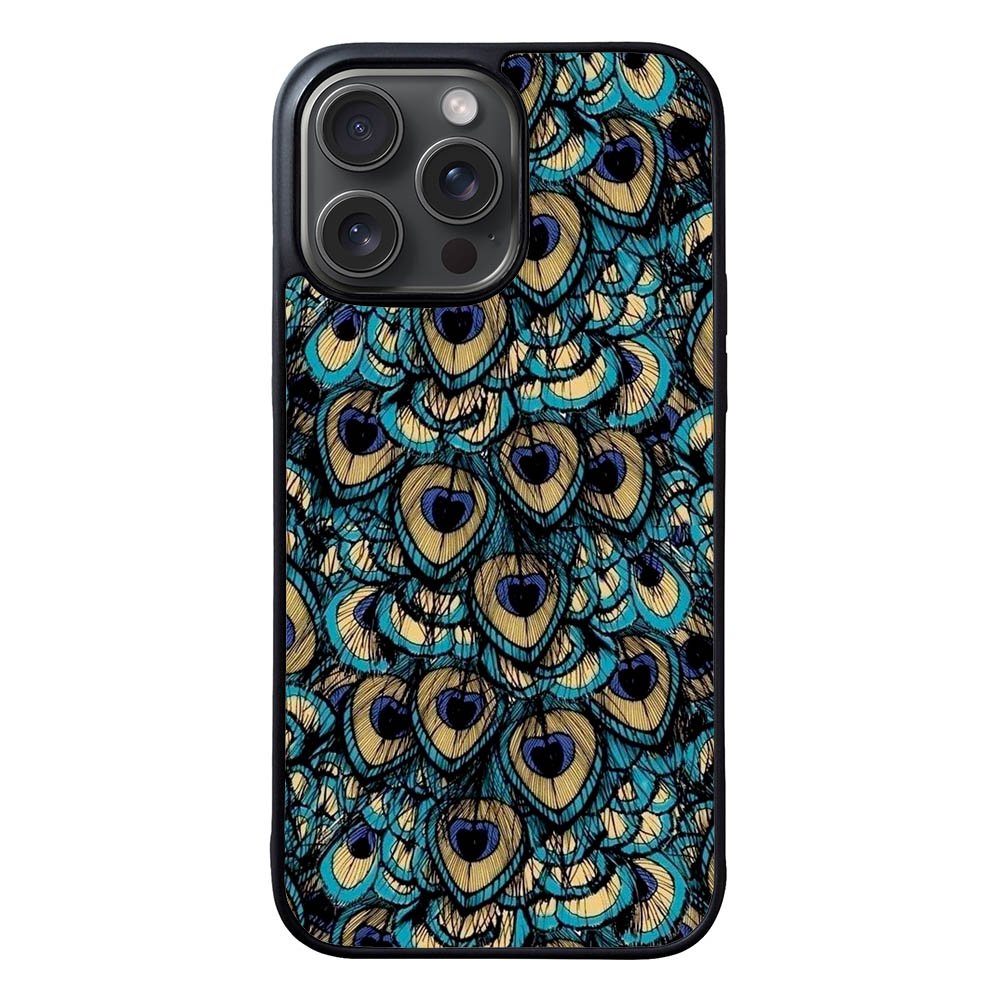 Peacok Pattern FLZ0573 iPhone 15 Pro Max Case