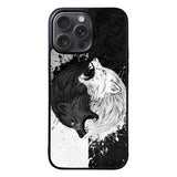 Wolf Yin And Yang FLZ0582 iPhone 15 Pro Max Case