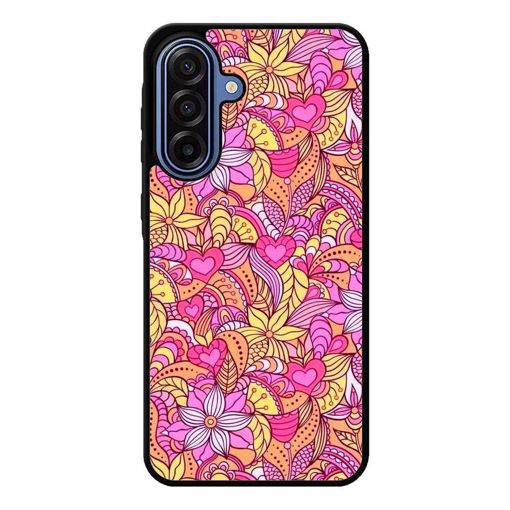 Flower Pattern FLZ0598 Samsung Galaxy A17 Case