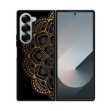 Black Gold Mandala FLZ0599 Samsung Galaxy Z Fold 7 5G Case