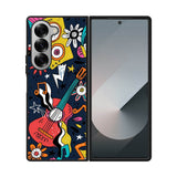 Music Pattern FLZ0608 Samsung Galaxy Z Fold 7 5G Case