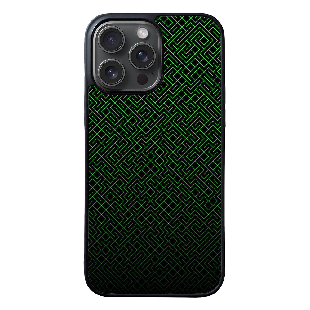 Green amoled FLZ0610 iPhone 15 Pro Max Case