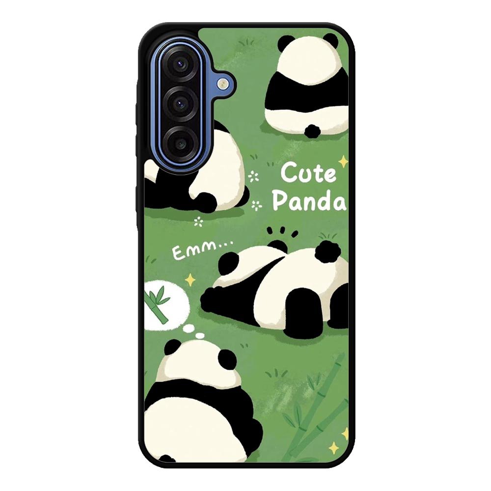 Lazy Cute Panda FLZ0670 Samsung Galaxy A17 Case