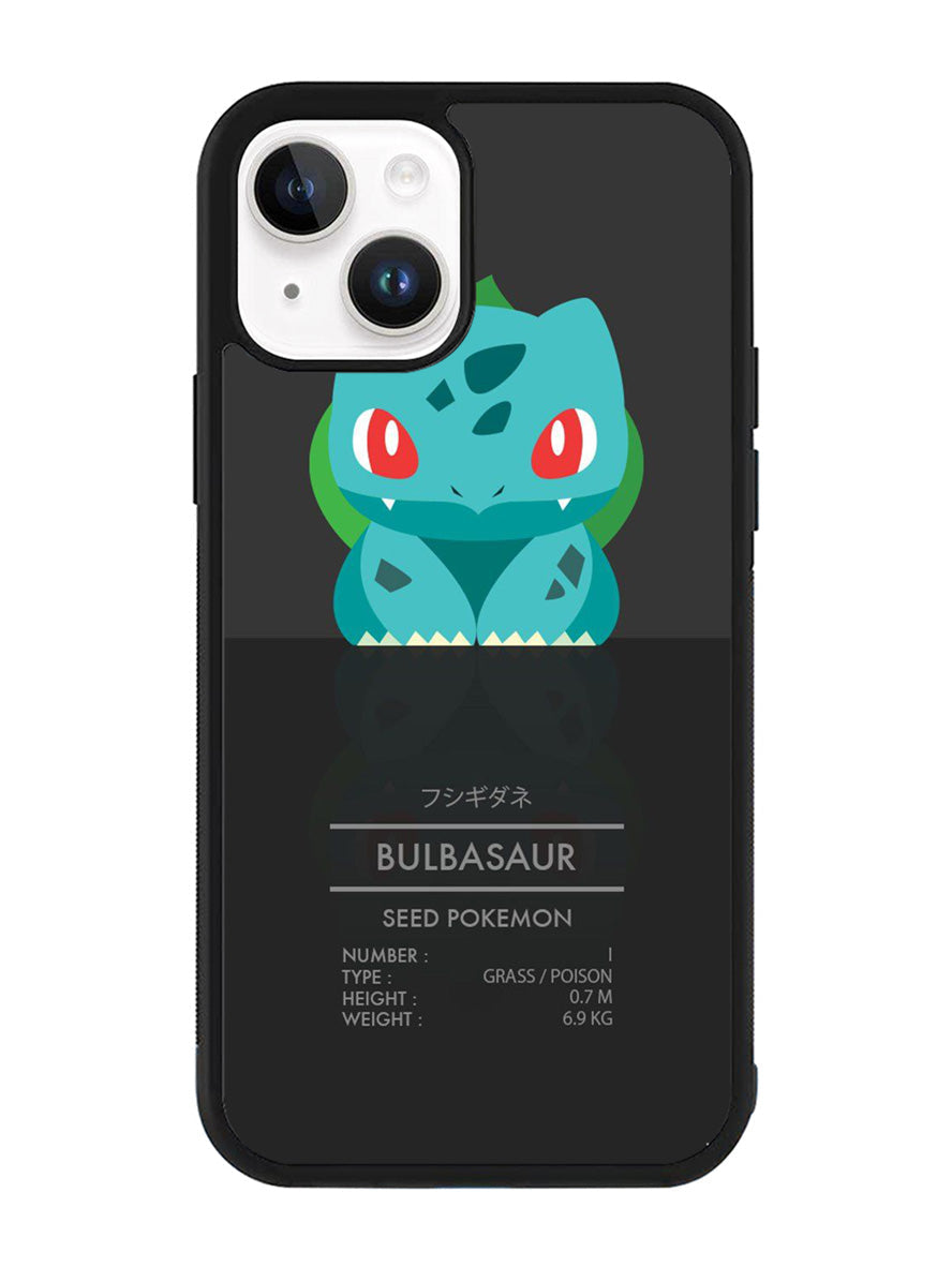 bulbasaur pokemon iPhone 14 Case QC8499