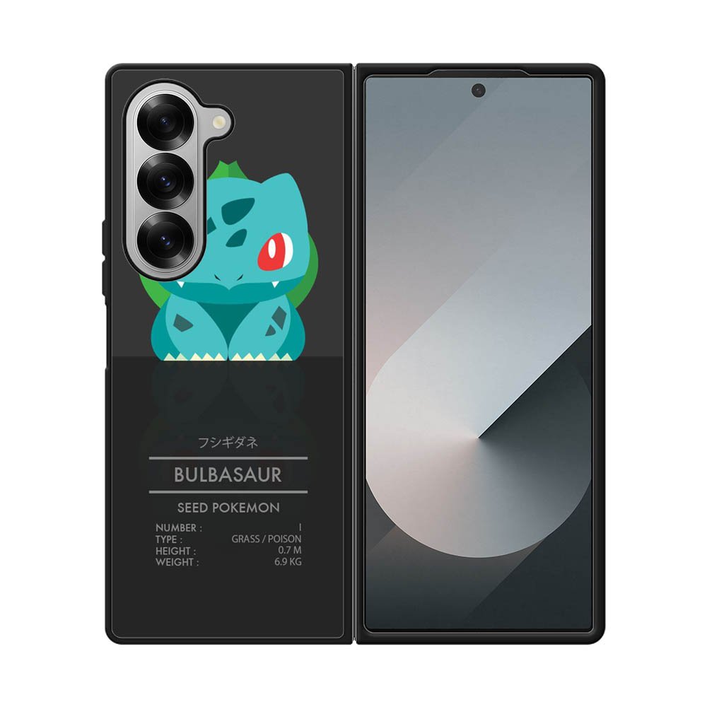 bulbasaur pokemon Samsung Galaxy Z Fold 7 5G Case OV8499