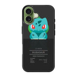 bulbasaur pokemon iPhone 17 Case OV8499