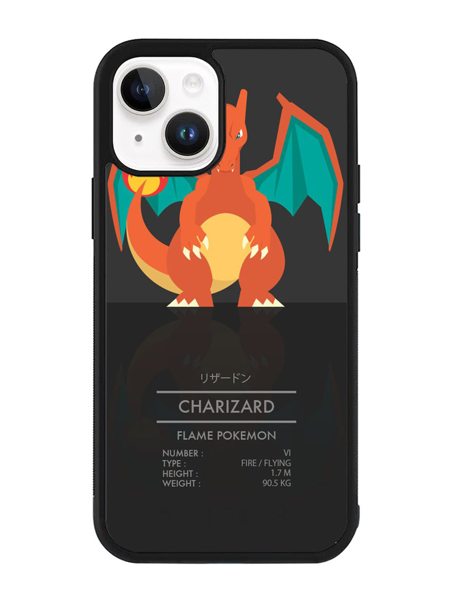 charizard pokemon iPhone 15 Plus Case OV8491