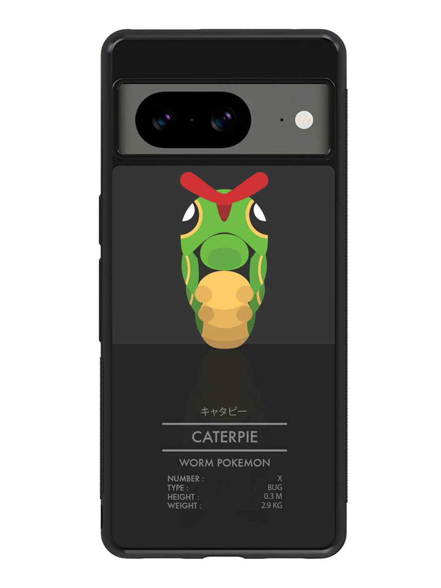 caterpie pokemon Google Pixel 8 Case QC8482