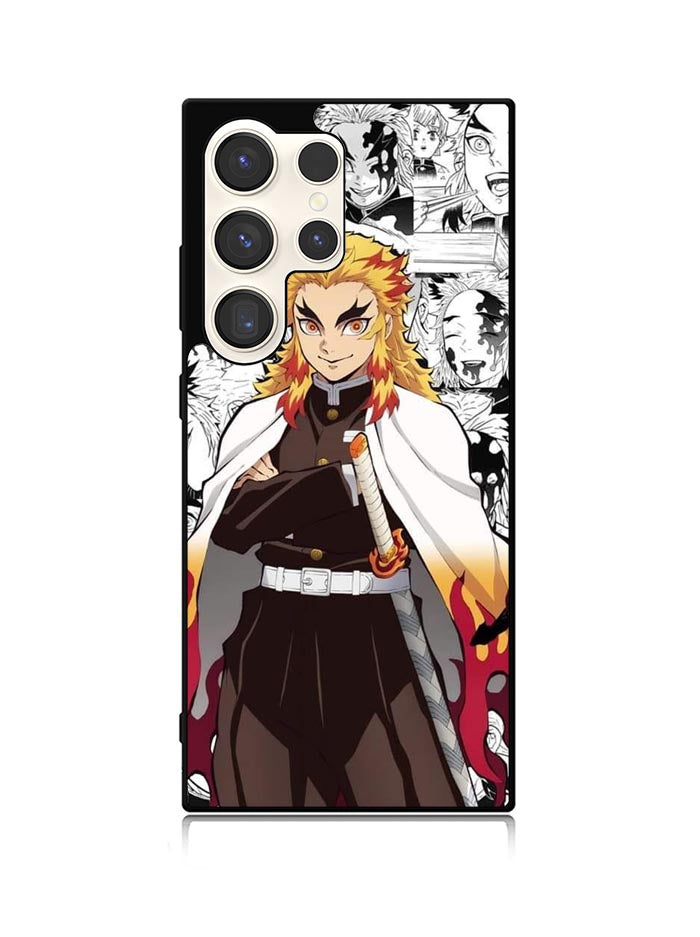 kimetsu no yaiba rengoku anime Samsung Galaxy S25 Ultra 5G Case