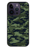 Green Camouflage iPhone 14 Pro Max Case