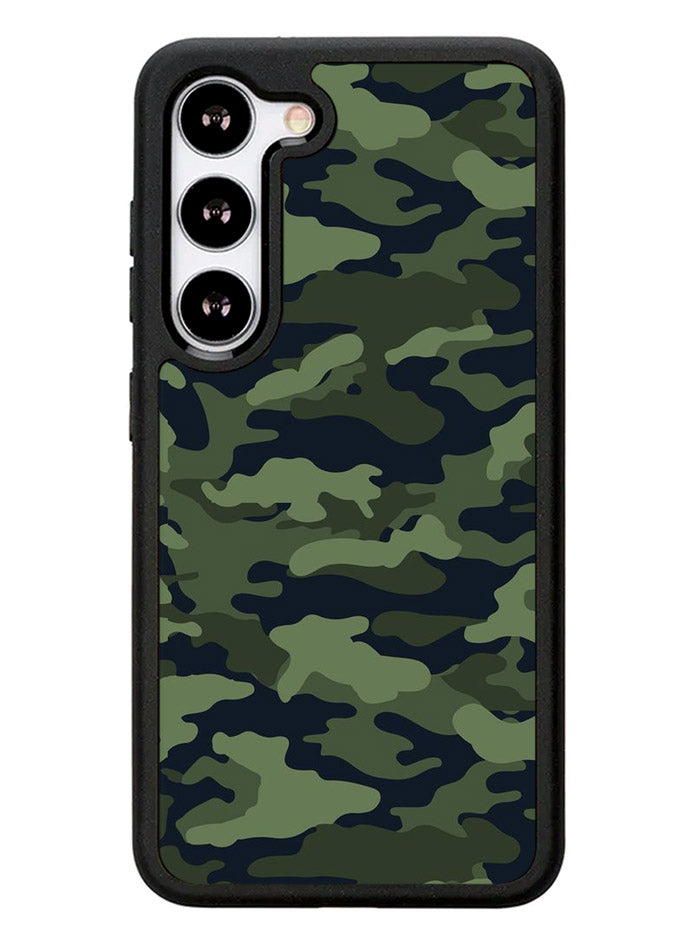 Green Camouflage Samsung Galaxy S23 Plus 5G / Samsung Galaxy S23+ 5G Case