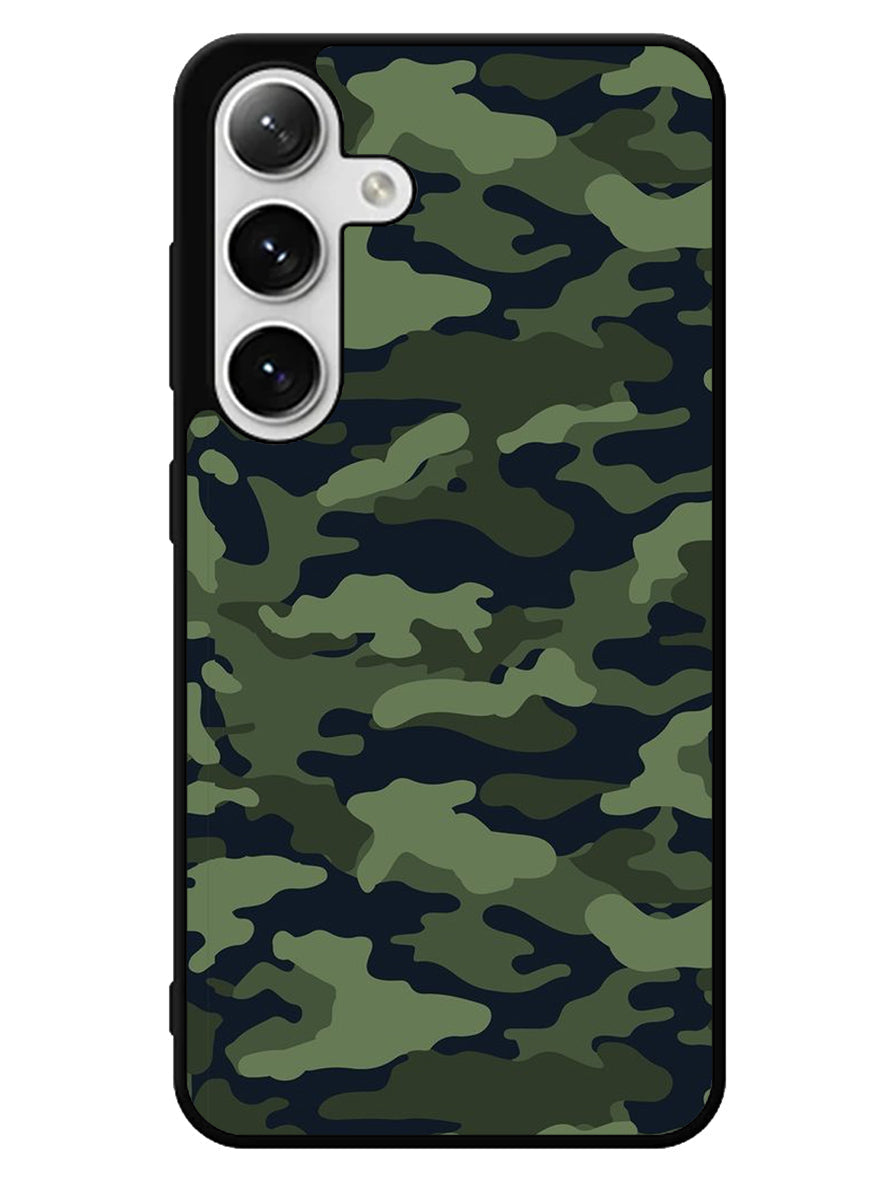 Green Camouflage Samsung Galaxy S25 5G Case