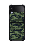 Green Camouflage Samsung Galaxy Z Flip 4 5G 2022 Case