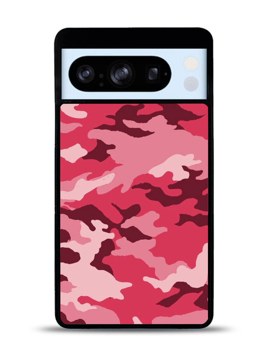 Pink Camouflage Google Pixel 8 Pro Case QC7966
