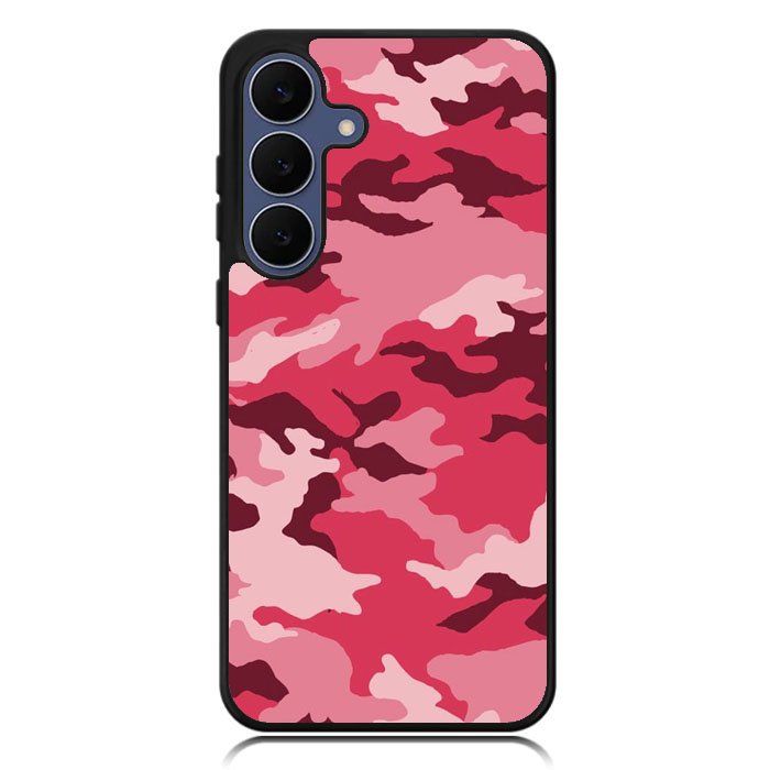 Pink Camouflage Samsung Galaxy S25 FE Case OV7966