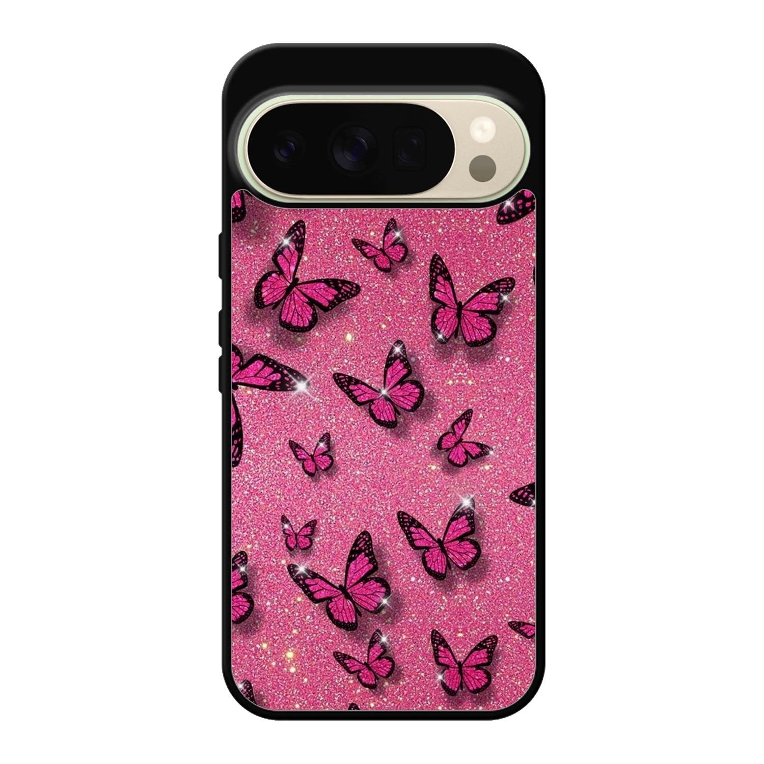 butterfly glitter Google Pixel 10 Pro XL Case