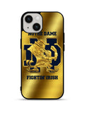 notre dame 1st iPhone 15 Plus Case