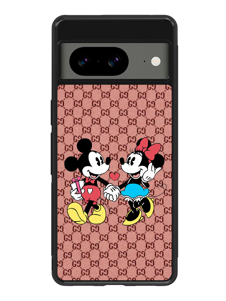 mickey and minnie mouse Google Pixel 8A Case QC8093
