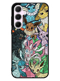 Pokemon Stained Glass Samsung Galaxy A35 5G Case