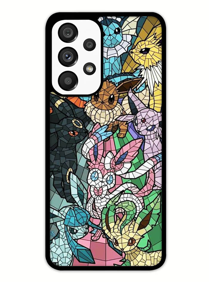 Pokemon Stained Glass Samsung Galaxy A53 5G Case