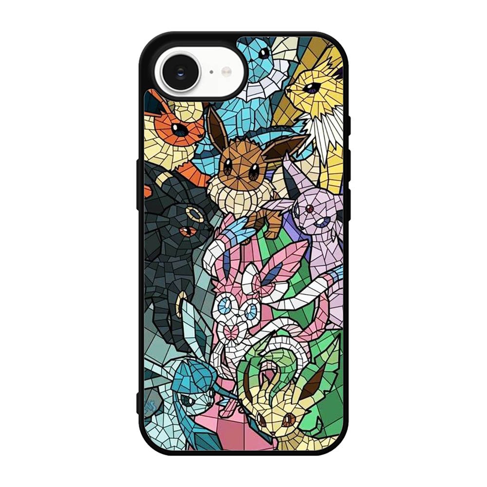 Pokemon Stained Glass iPhone 17e Case