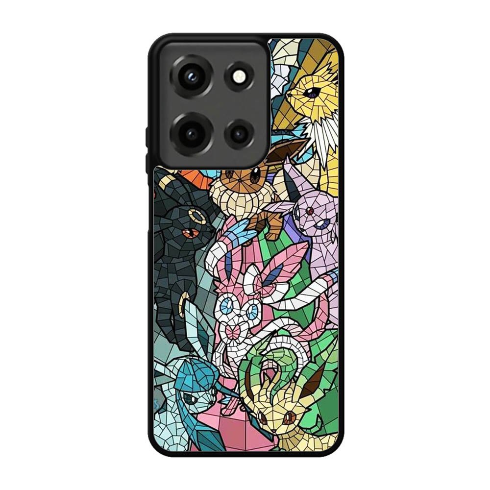 Pokemon Stained Glass Motorola Moto G 5G 2025 Case OV0316