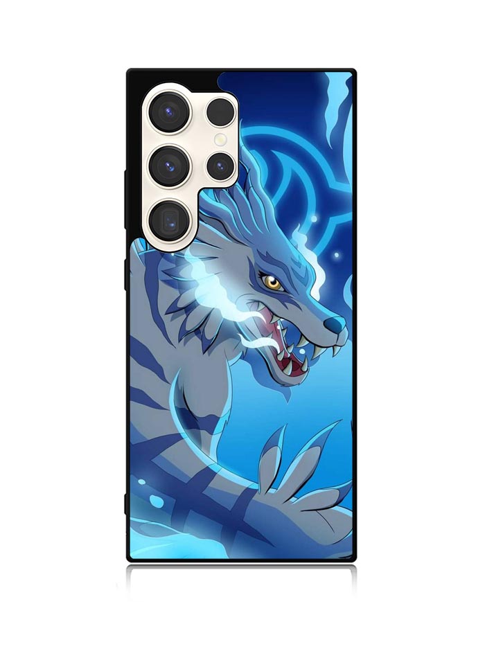 Garurumon Digimon Samsung Galaxy S23 Ultra 5G Case QC8317