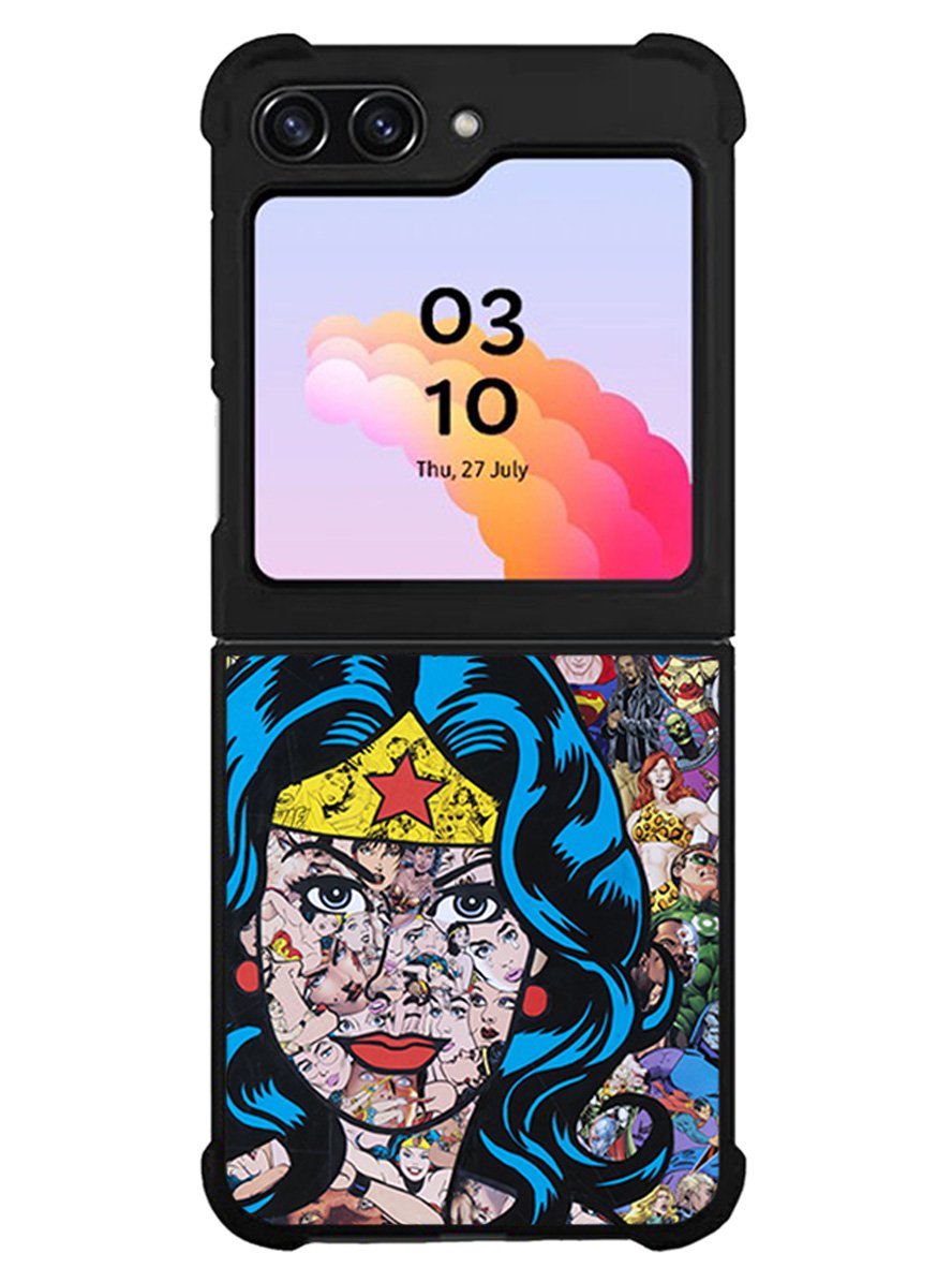 wonder woman Samsung Galaxy Z Flip 5 5G 2023 Case OV7738