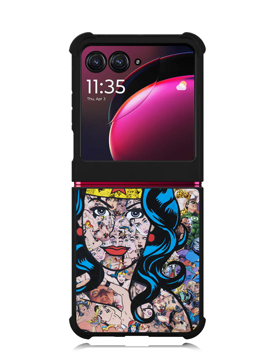 wonder woman Motorola Moto Razr Plus 2023 , Moto Razr+ 2023 Case OV7738