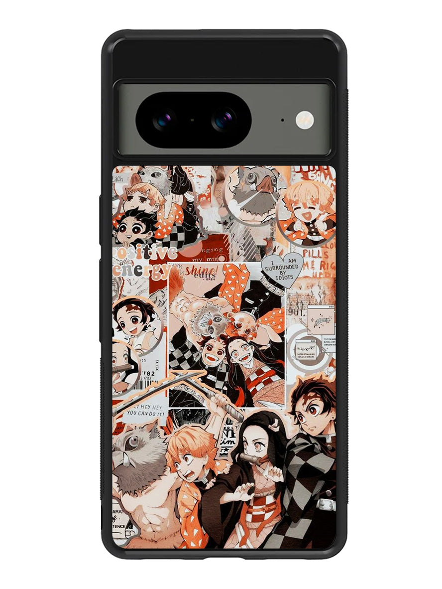 Kimetsu No Yaiba Google Pixel 8A Case QC8201