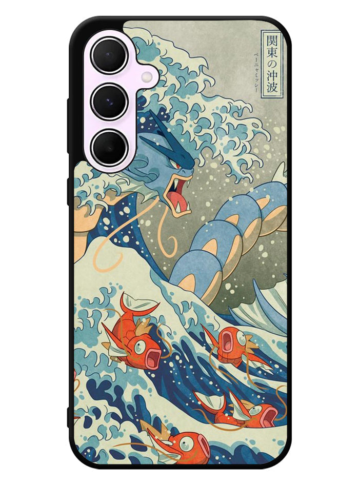 The Great Red Wave Samsung Galaxy A55 5G Case