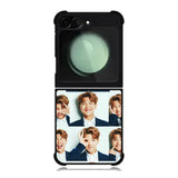 BTS Rapmonster Photo Collage Samsung Galaxy Z Flip 6 5G 2024 Case OV9701