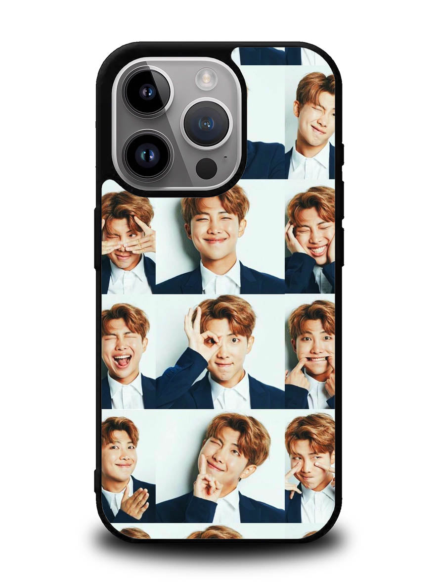 BTS Rapmonster Photo Collage iPhone 16 Pro Max Case QC9701