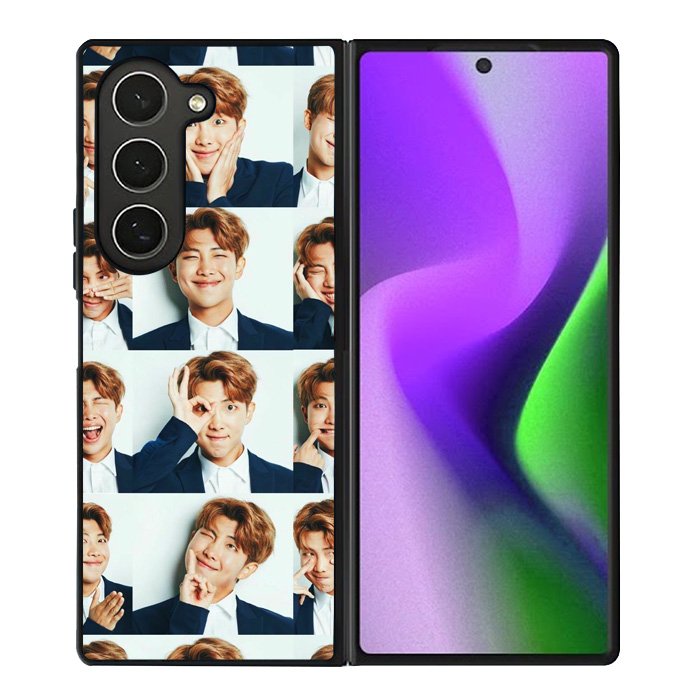 BTS Rapmonster Photo Collage Samsung Galaxy Z Fold 6 5G 2024 Case OV9701