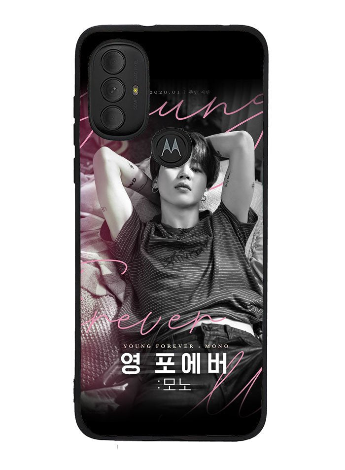 BTS Jimin Young Forever Motorola Moto G Pure 2021 , Moto G Power 2022 Case OV9699